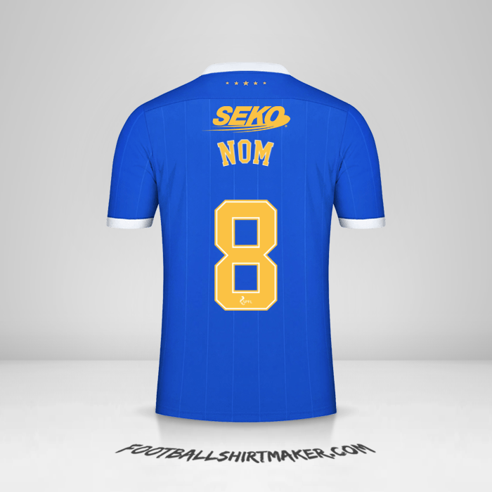 Maillot Rangers FC 2021/2022 -  nom - 8