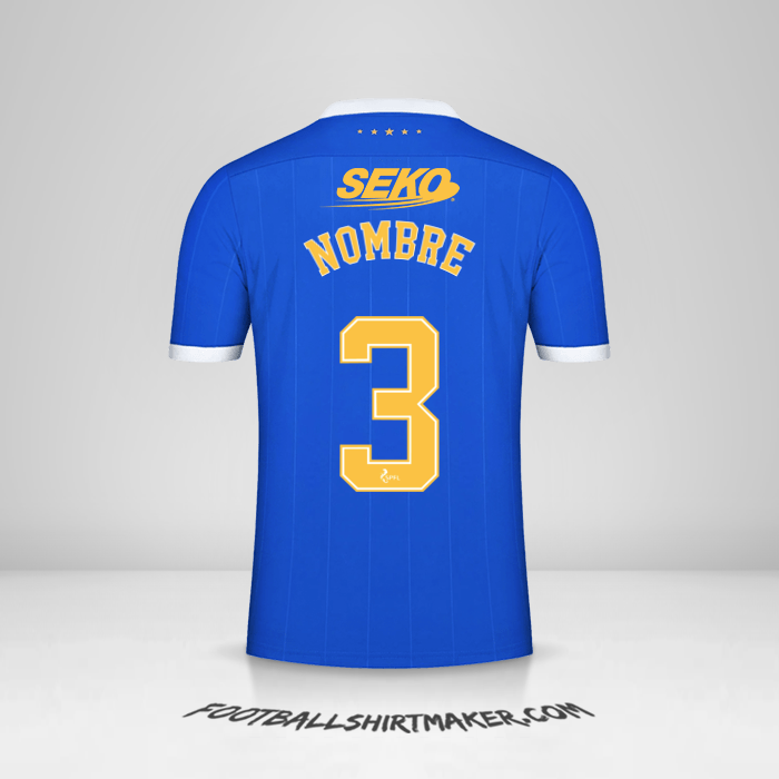 Jersey Rangers FC 2021/2022 -  nombre - 3