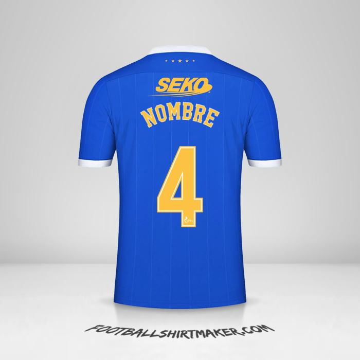 Jersey Rangers FC 2021/2022 -  nombre - 4