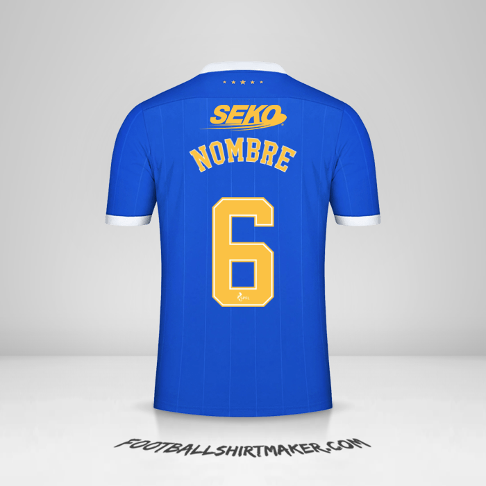 Jersey Rangers FC 2021/2022 -  nombre - 6
