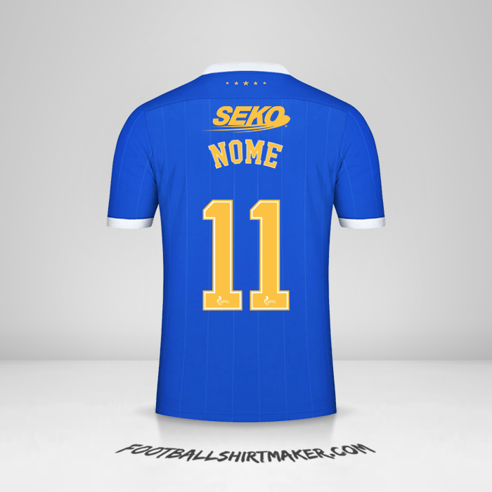 Maglia Rangers FC 2021/2022 -  nome - 11