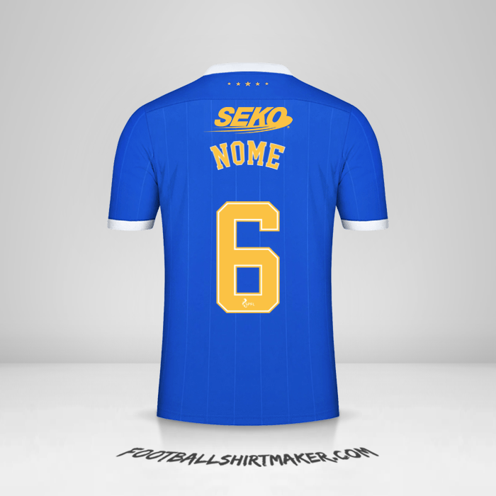 Camisa Rangers FC 2021/2022 -  nome - 6