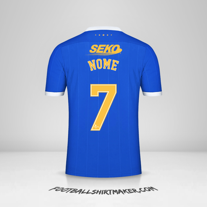 Camisa Rangers FC 2021/2022 -  nome - 7