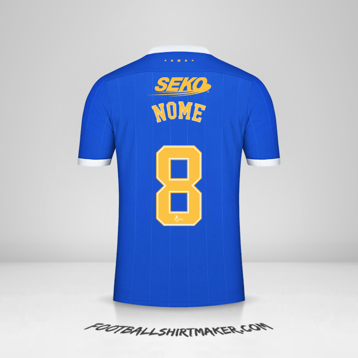 Camisa Rangers FC 2021/2022 -  nome - 8