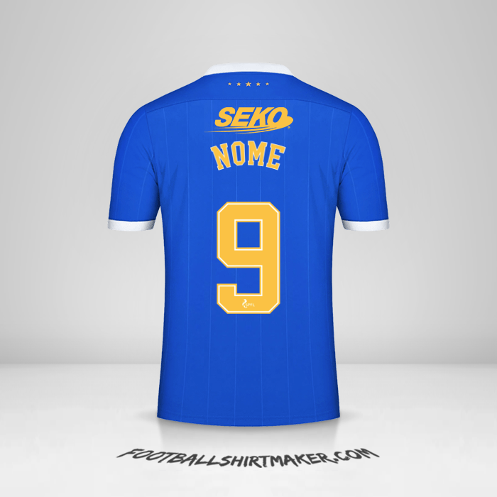 Maglia Rangers FC 2021/2022 -  nome - 9