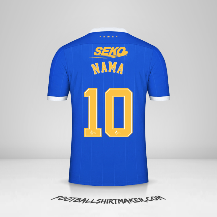 Jersey Rangers FC 2021/2022 -  nama - 10