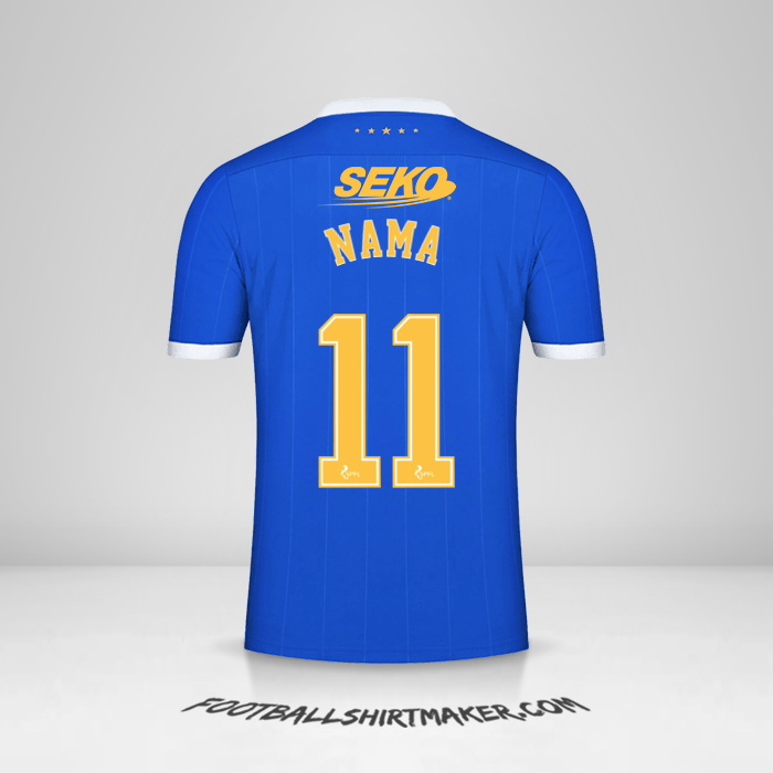 Jersey Rangers FC 2021/2022 -  nama - 11