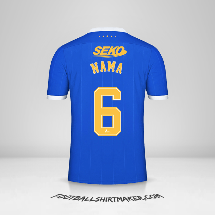 Jersey Rangers FC 2021/2022 -  nama - 6