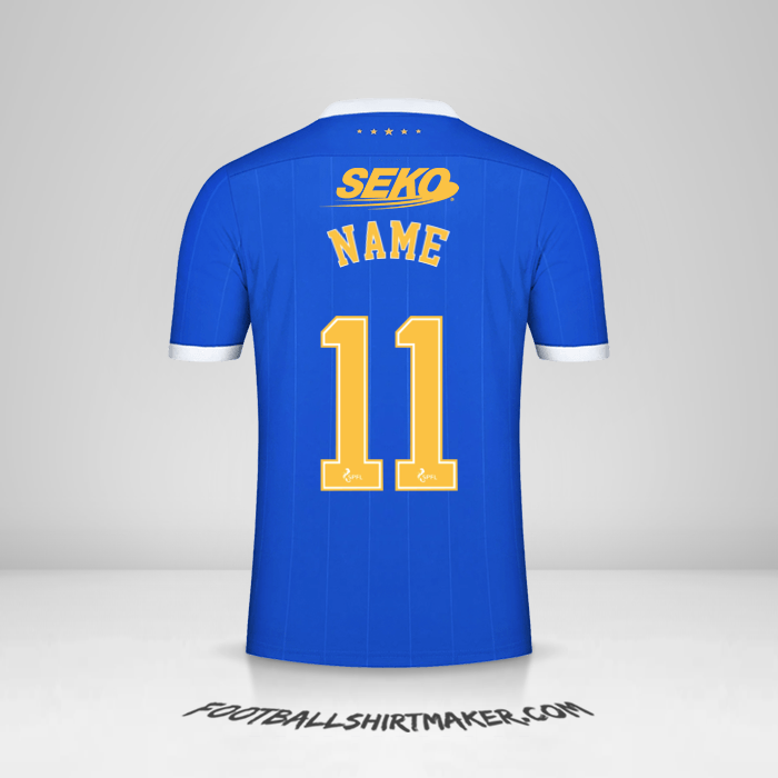 Trikot Rangers FC 2021/2022 -  name - 11