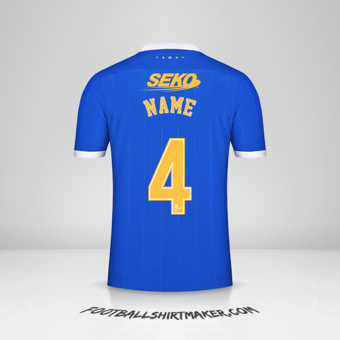 Trikot Rangers FC 2021/2022 -  name - 4