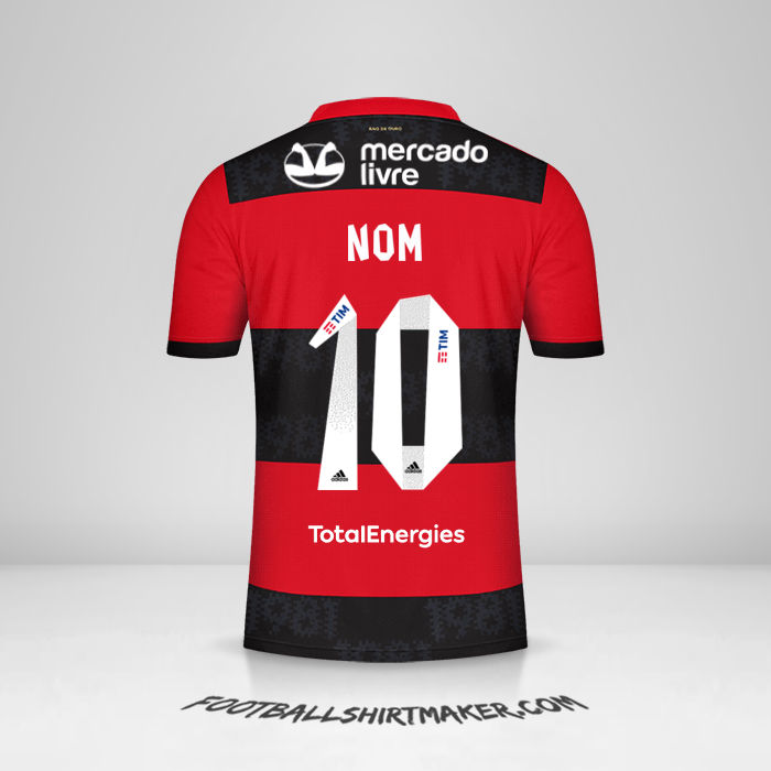 Maillot Flamengo 2021 -  nom - 10
