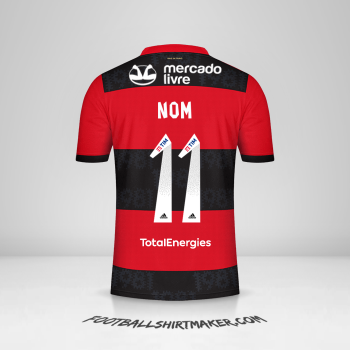 Maillot Flamengo 2021 -  nom - 11