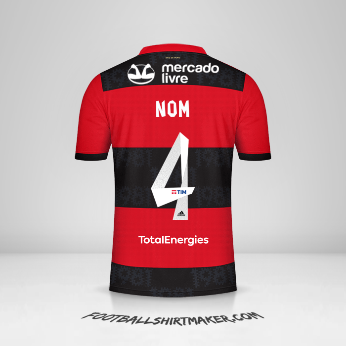 Maillot Flamengo 2021 -  nom - 4