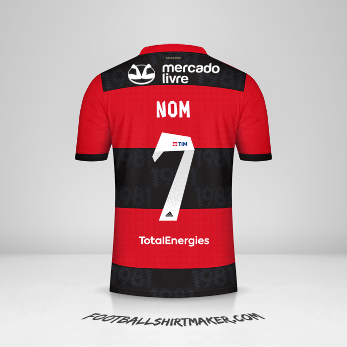 Maillot Flamengo 2021 -  nom - 7