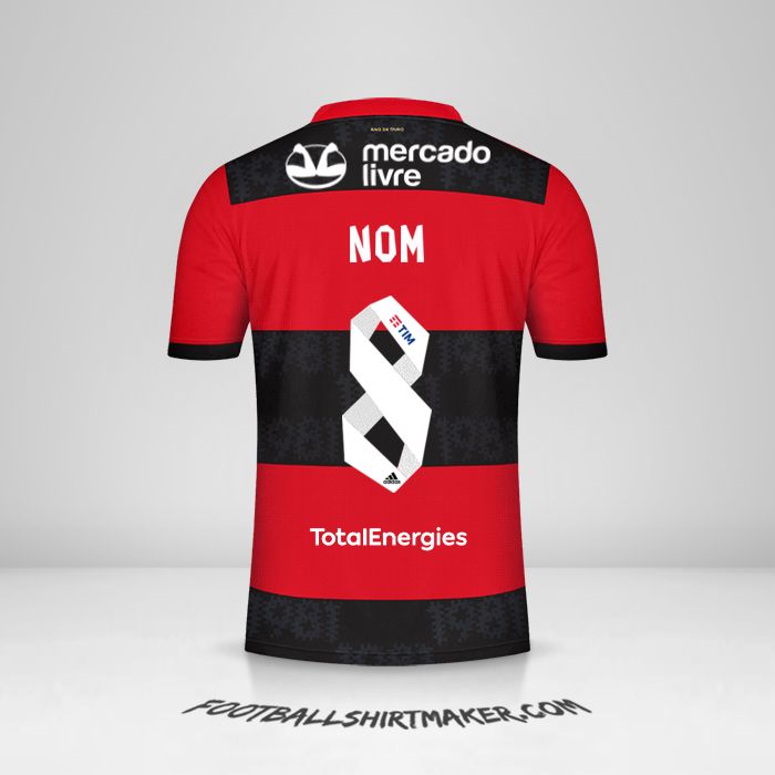 Maillot Flamengo 2021 -  nom - 8