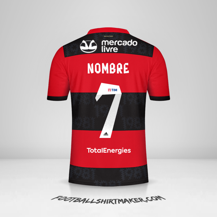 Jersey Flamengo 2021 -  nombre - 7