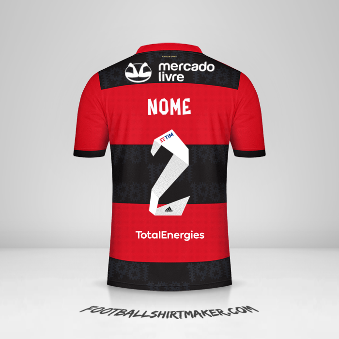 Camisola Flamengo 2021 -  nome - 2