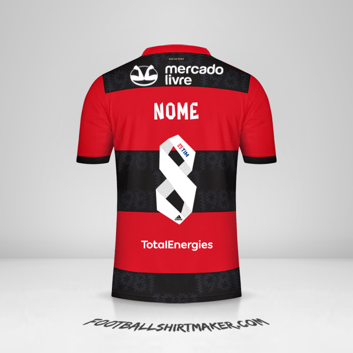 Camisa Flamengo 2021 -  nome - 8