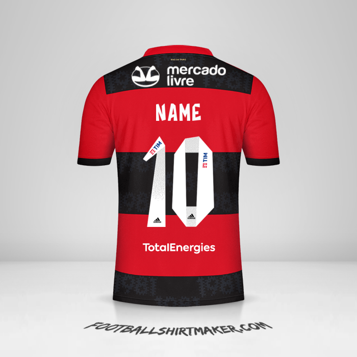 Shirt Flamengo 2021 -  name - 10