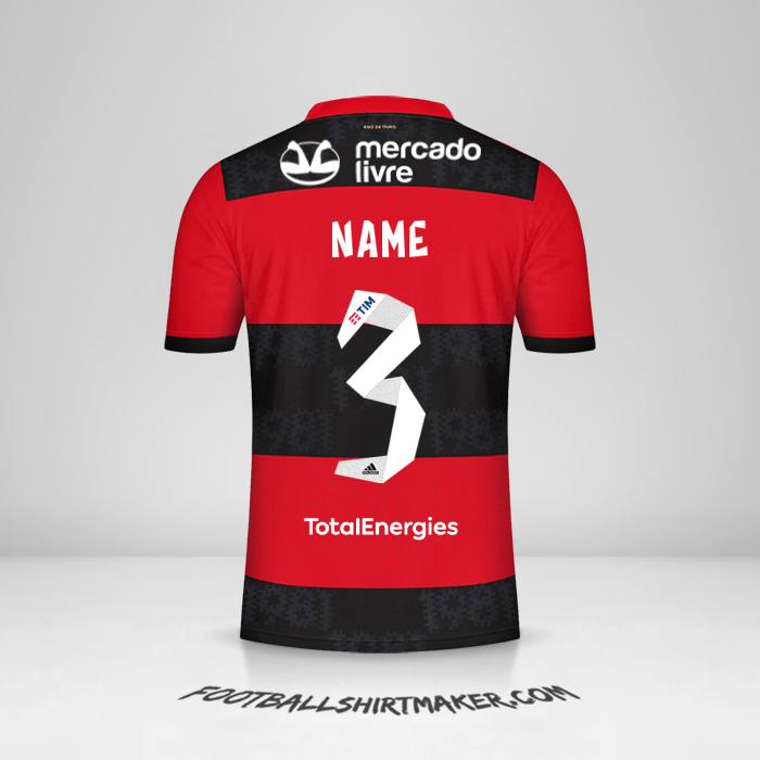 Shirt Flamengo 2021 -  name - 3