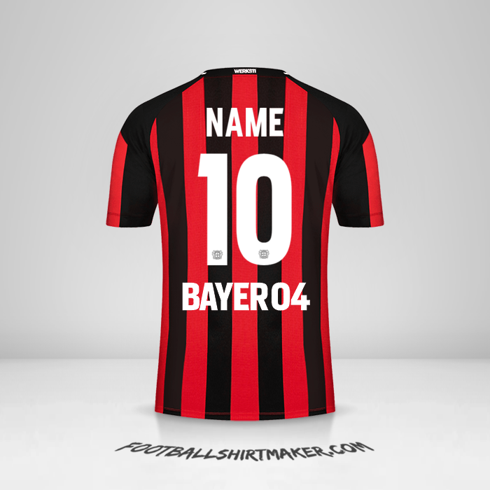 Trikot Bayer 04 Leverkusen 2021/2022 -  name - 10