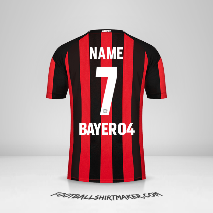 Trikot Bayer 04 Leverkusen 2021/2022 -  name - 7