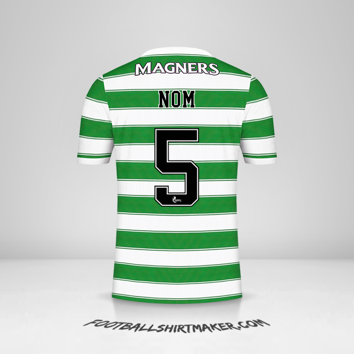 Maillot Celtic FC 2021/2022 -  nom - 5