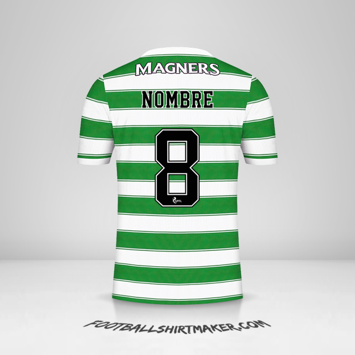 Jersey Celtic FC 2021/2022 -  nombre - 8