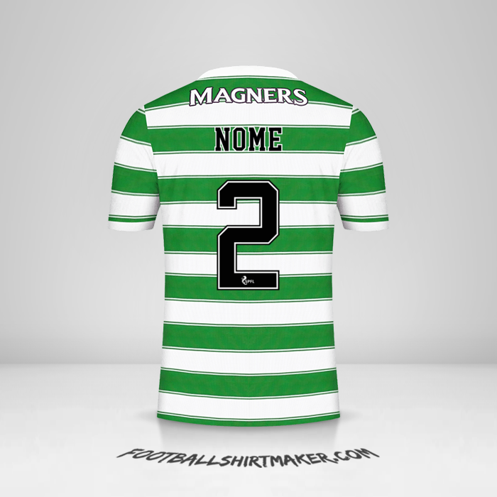 Camisola Celtic FC 2021/2022 -  nome - 2
