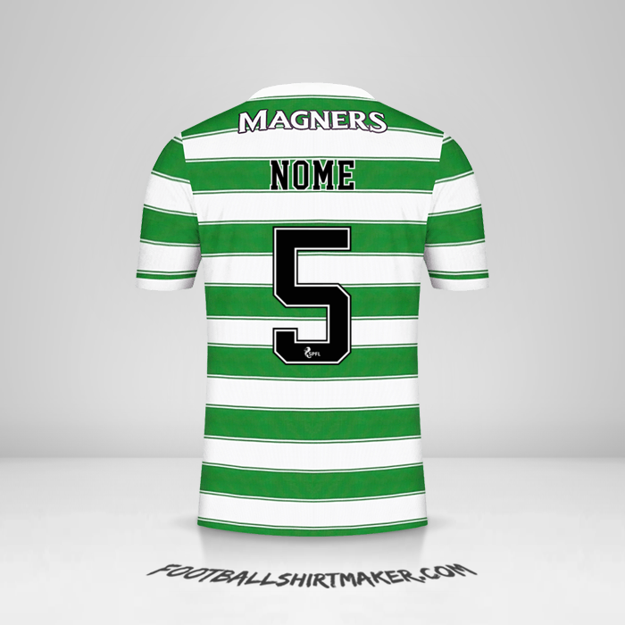 Camisa Celtic FC 2021/2022 -  nome - 5