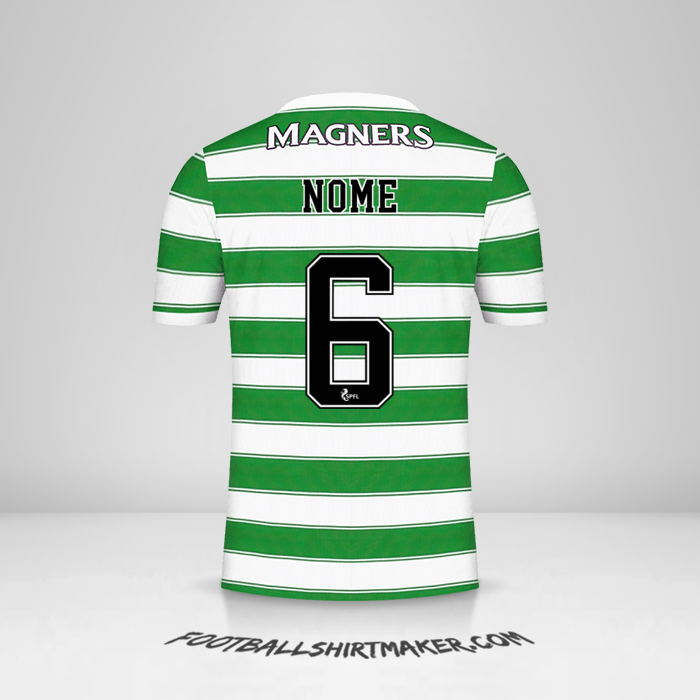 Camisola Celtic FC 2021/2022 -  nome - 6