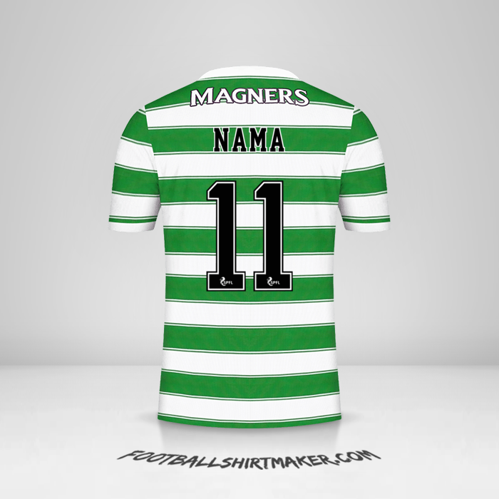 Jersey Celtic FC 2021/2022 -  nama - 11