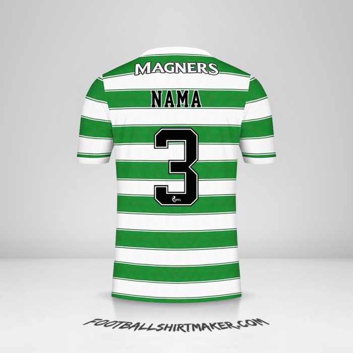 Jersey Celtic FC 2021/2022 -  nama - 3