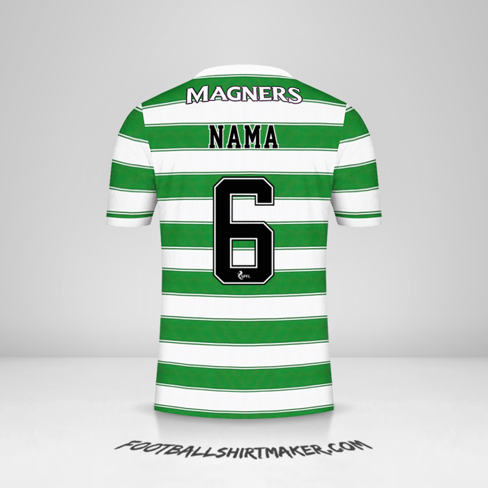 Jersey Celtic FC 2021/2022 -  nama - 6