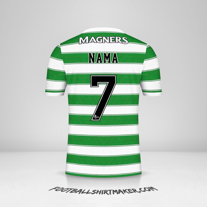 Jersey Celtic FC 2021/2022 -  nama - 7