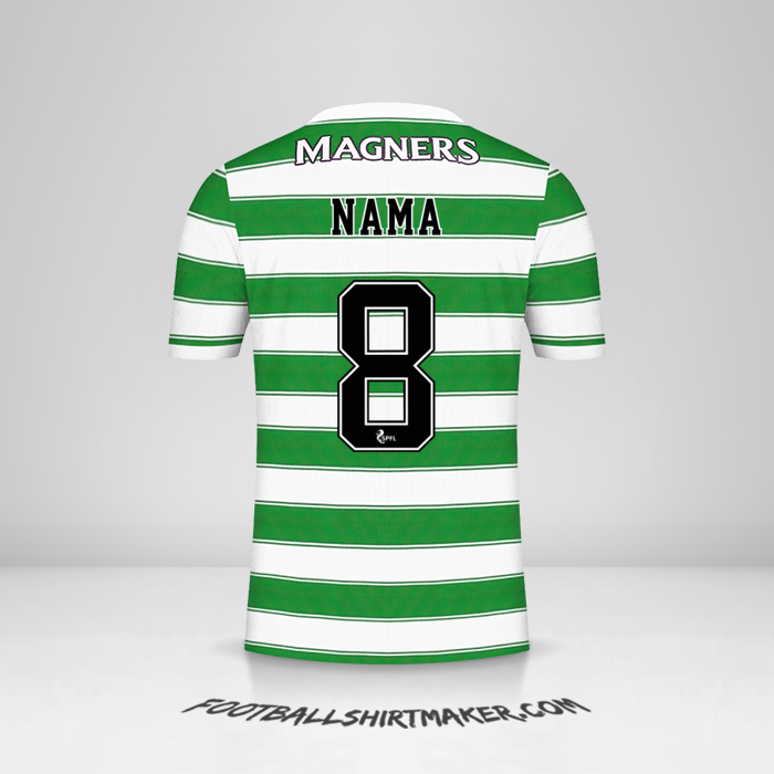Jersey Celtic FC 2021/2022 -  nama - 8