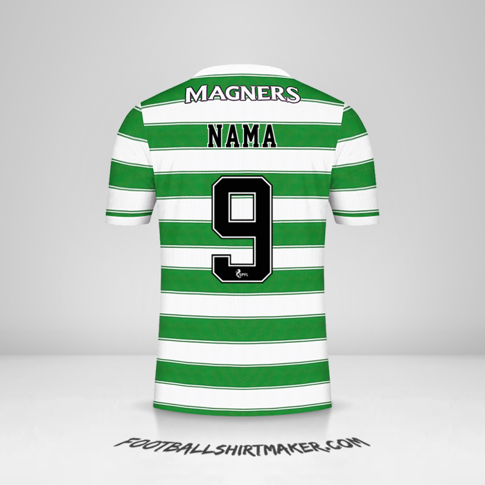Jersey Celtic FC 2021/2022 -  nama - 9