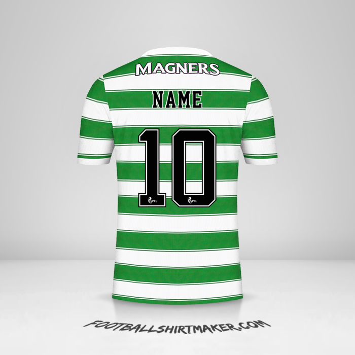 Shirt Celtic FC 2021/2022 -  name - 10