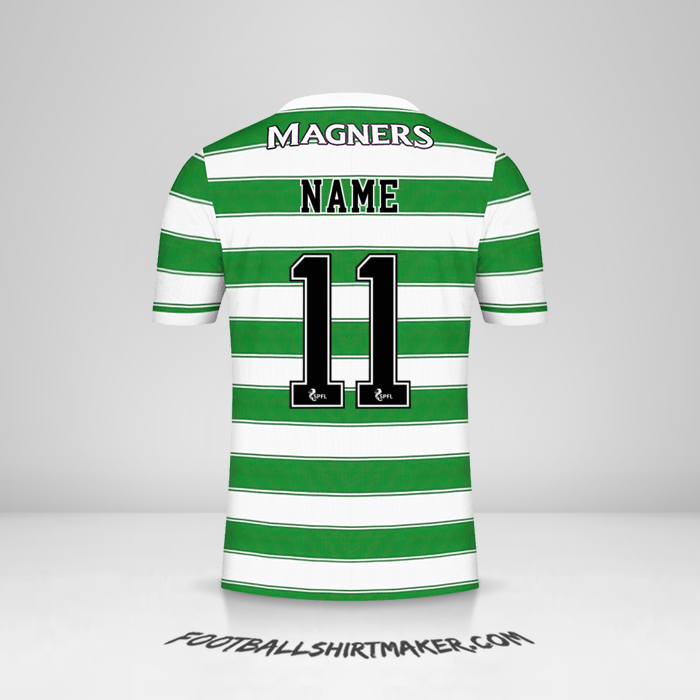 Trikot Celtic FC 2021/2022 -  name - 11