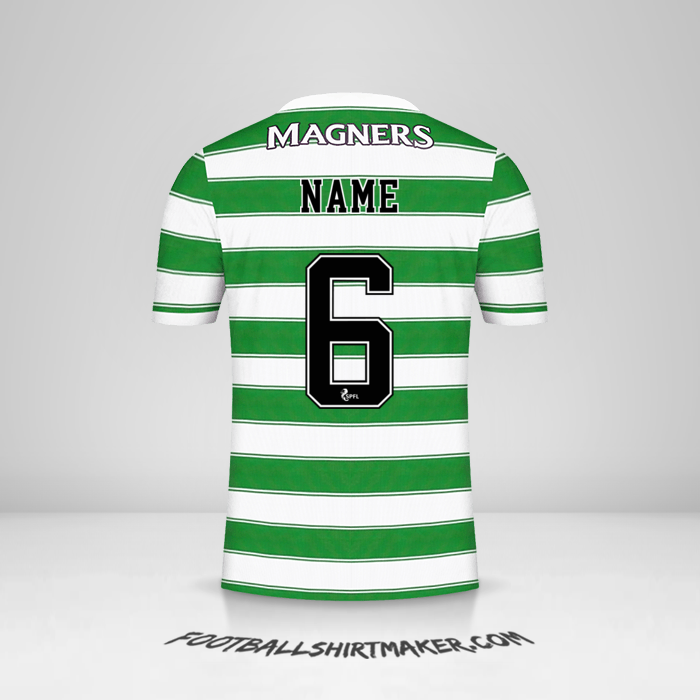Shirt Celtic FC 2021/2022 -  name - 6