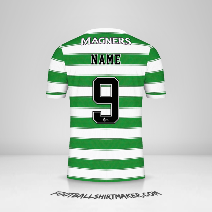 Trikot Celtic FC 2021/2022 -  name - 9