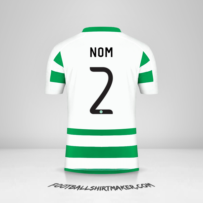 Maillot Celtic FC Cup 2019/20 -  nom - 2