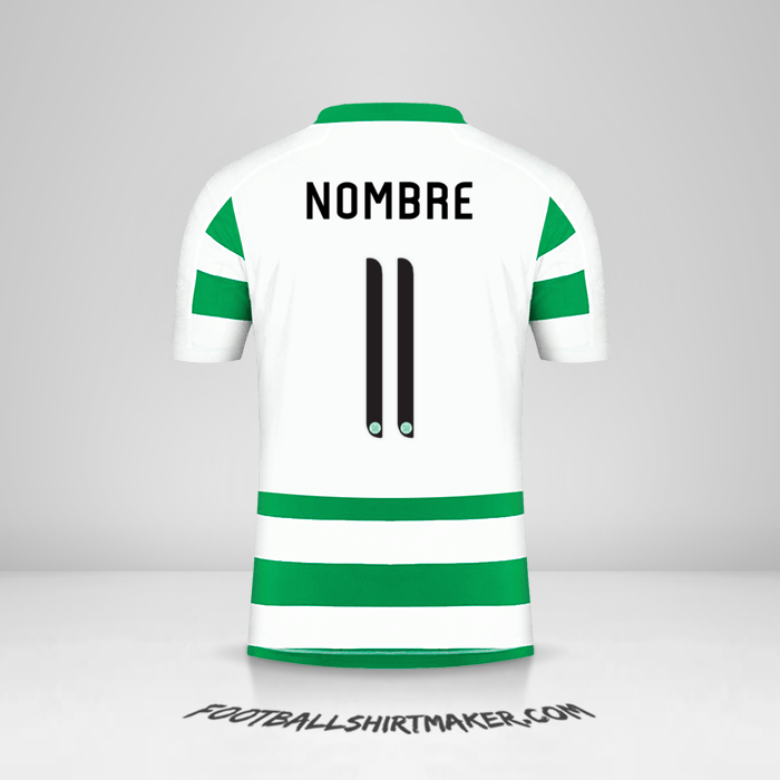 Jersey Celtic FC Cup 2019/20 -  nombre - 11