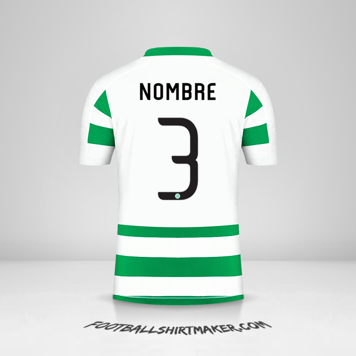 Jersey Celtic FC Cup 2019/20 -  nombre - 3