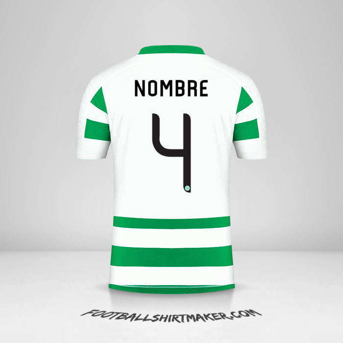 Jersey Celtic FC Cup 2019/20 -  nombre - 4