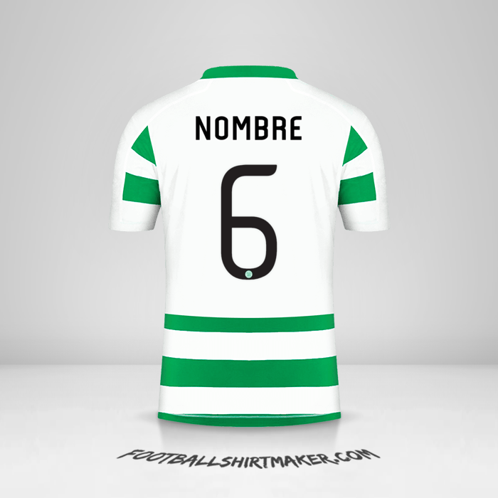 Jersey Celtic FC Cup 2019/20 -  nombre - 6