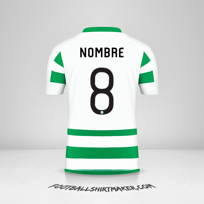 Camiseta Celtic FC Cup 2019/20 -  nombre - 8
