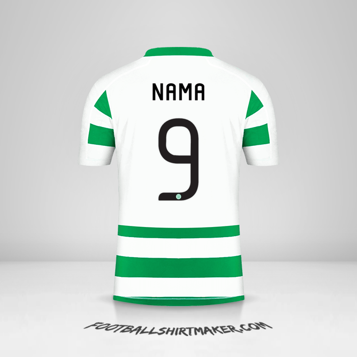 Jersey Celtic FC Cup 2019/20 -  nama - 9