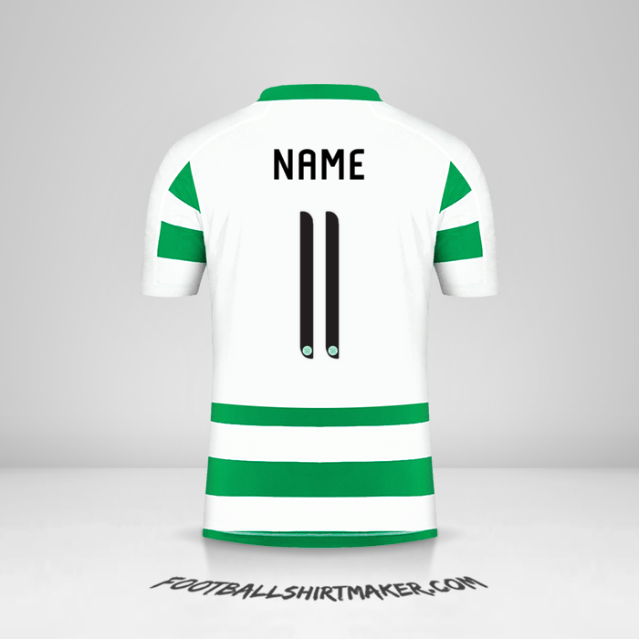 Trikot Celtic FC Cup 2019/20 -  name - 11