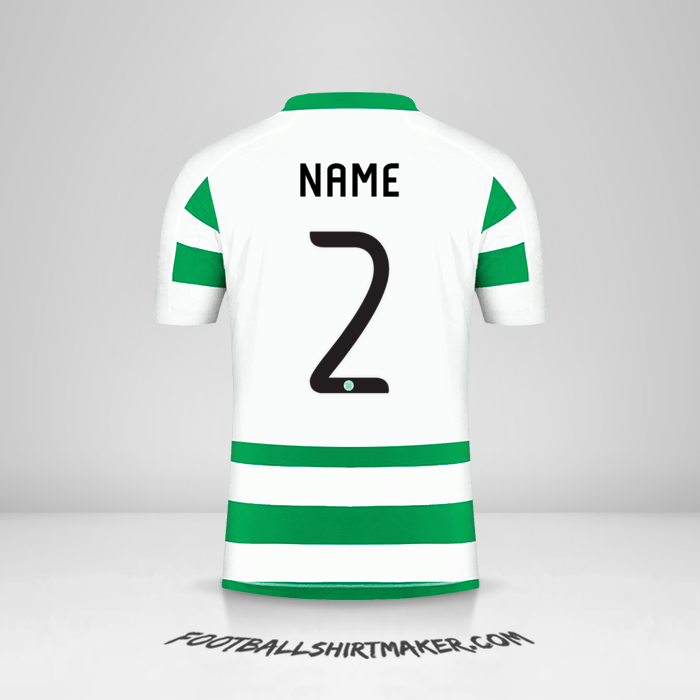 Trikot Celtic FC Cup 2019/20 -  name - 2